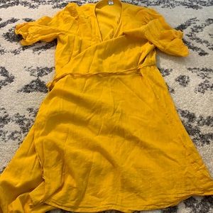 flowey old navy wrap dress